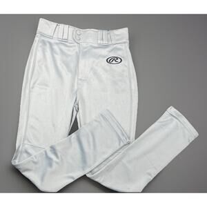 Rawlings Launch Jogger Fit YOUTH LARGE Boys Baseball Pants Gray Item # YLNCHJG